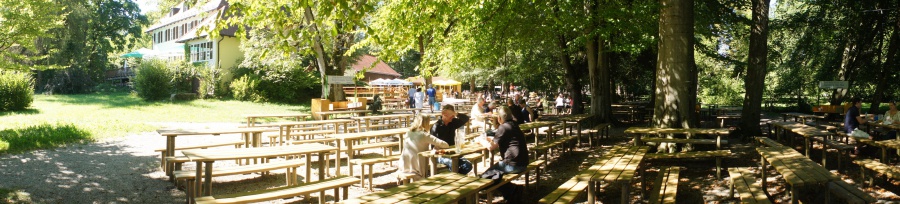 Munich Beer Gardens Alte Villa