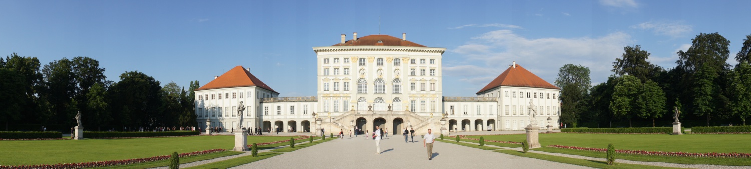 Schloss Nymphenburg in der Nymphenburger Park
